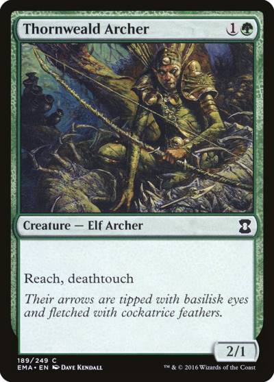 Thornweald Archer EMA-189 Eternal Masters Magic card