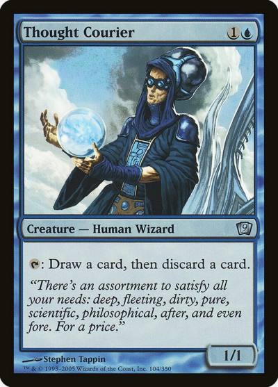 Thought Courier 9ED-104STAR Ninth Edition Magic card