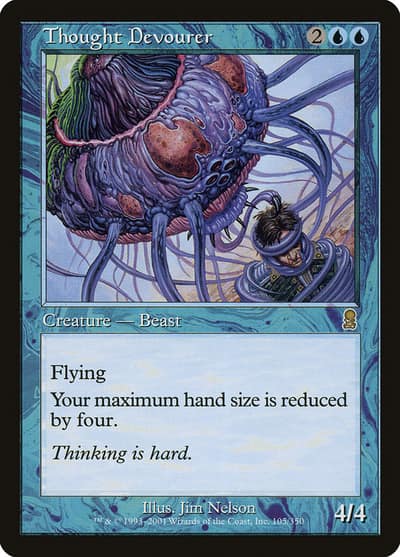 Thought Devourer 105 Odyssey Magic card