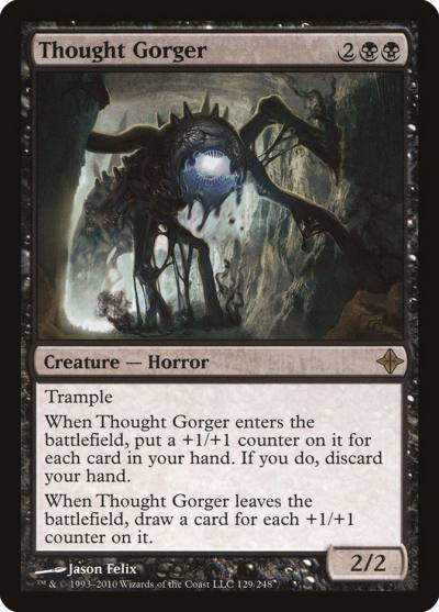 Thought Gorger 129 Rise of the Eldrazi Magic card
