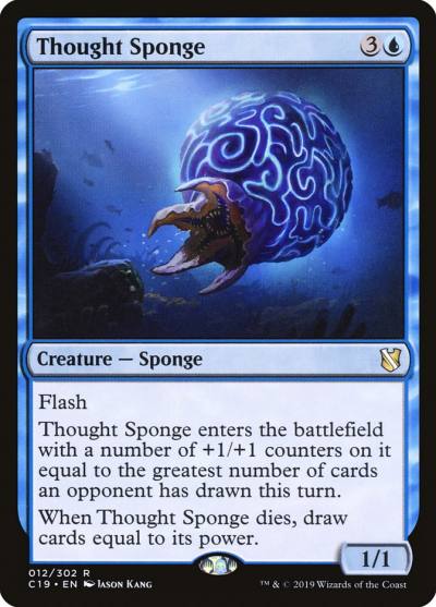 Thought Sponge C19-12 Commander 2019 Magic card