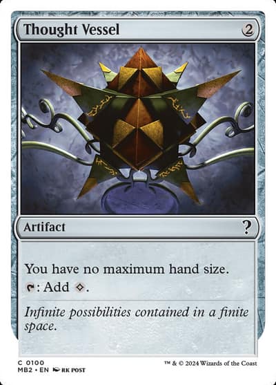 Thought Vessel MB2-100 Mystery Booster 2 Magic card