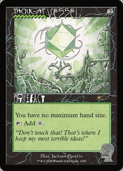 Thought Vessel SLD-1665 Secret Lair Drop Magic card
