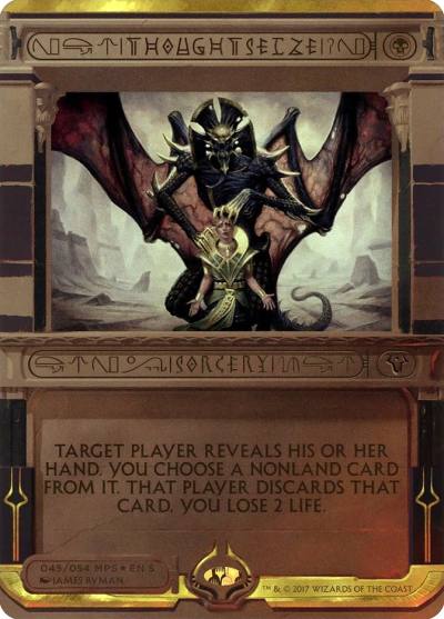 Thoughtseize MP2-45 Amonkhet Invocations Magic card