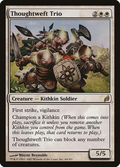 Thoughtweft Trio 44 Lorwyn Magic card