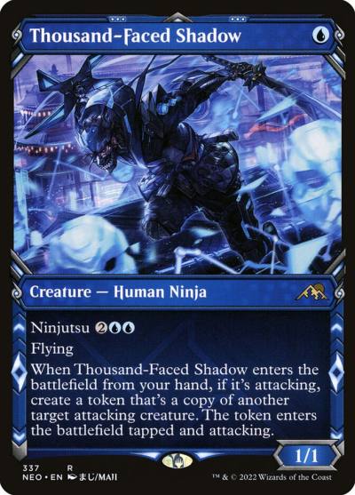 Thousand-Faced Shadow NEO-337 Kamigawa: Neon Dynasty Magic card