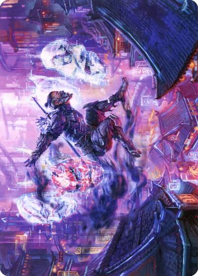 Thousand-Faced Shadow // Thousand-Faced Shadow ANEO-37 Neon Dynasty Art Series Magic card