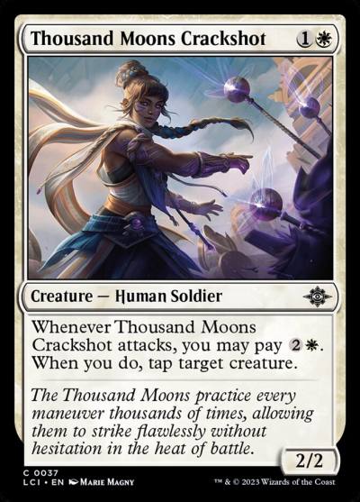 Thousand Moons Crackshot LCI-37 The Lost Caverns of Ixalan Magic card