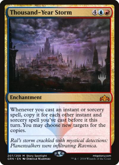 Thousand-Year Storm PGRN-207P Guilds of Ravnica Promos Magic card