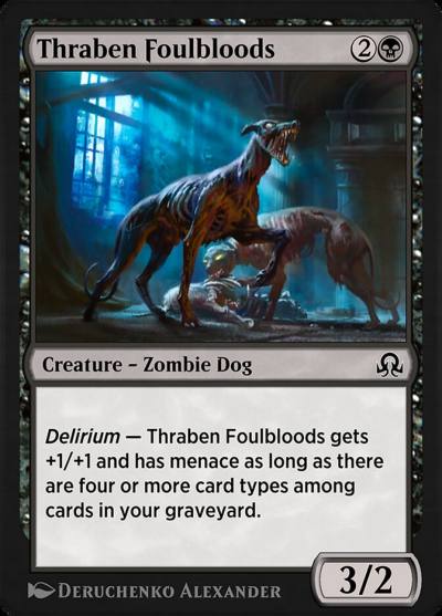 Thraben Foulbloods SIR-135 Shadows over Innistrad Remastered Magic card