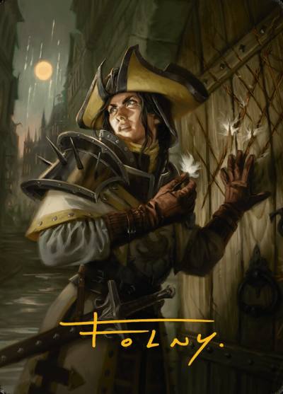 Thraben Inspector // Thraben Inspector AINR-3 Innistrad Remastered Art Series Magic card