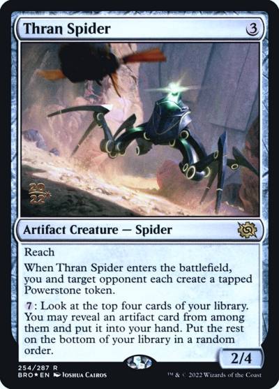 Thran Spider PBRO-254S The Brothers' War Promos Magic card