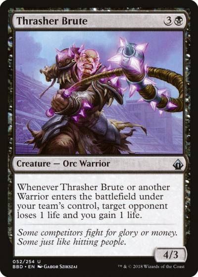 Thrasher Brute 52 Battlebond Magic card