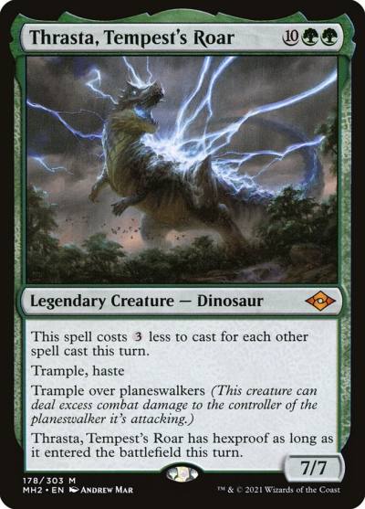 Thrasta, Tempest's Roar MH2-178 Modern Horizons 2 Magic card
