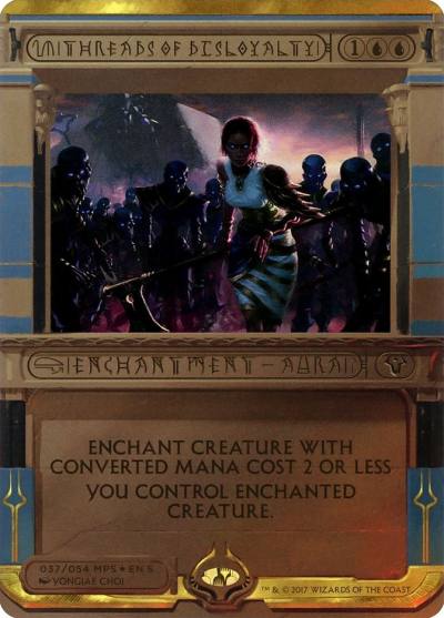 Threads of Disloyalty MP2-37 Amonkhet Invocations Magic card