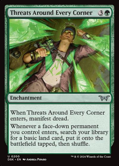 Threats Around Every Corner DSK-200 Duskmourn: House of Horror Magic card