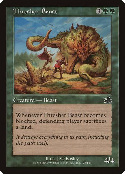Thresher Beast PCY-128 Prophecy Magic card