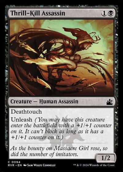 Thrill-Kill Assassin RVR-94 Ravnica Remastered Magic card
