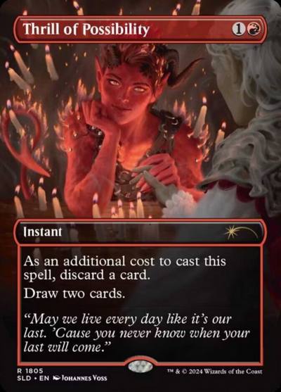 Thrill of Possibility SLD-1805 Secret Lair Drop Magic card