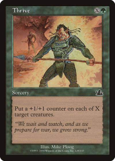 Thrive PCY-129 Prophecy Magic card