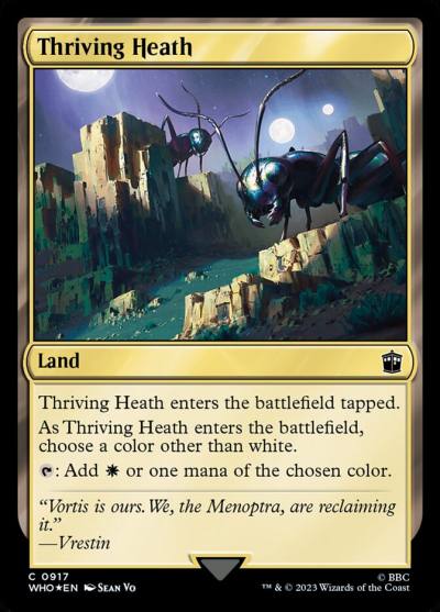 Thriving Heath WHO-917 Doctor Who Magic card