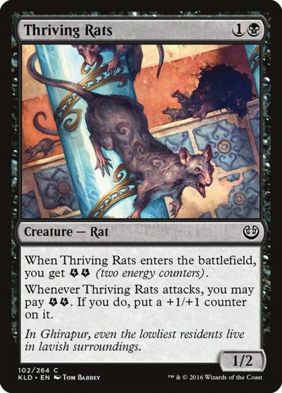 Thriving Rats KLD-102 Kaladesh Magic card