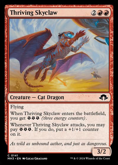 Thriving Skyclaw 141 Modern Horizons 3 Magic card
