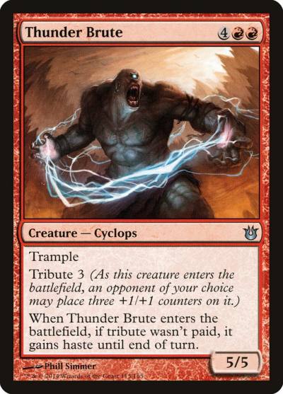 Thunder Brute BNG-113 Born of the Gods Magic card