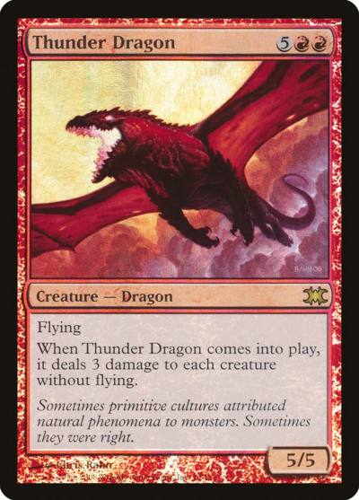 Thunder Dragon DRB-14 From the Vault: Dragons Magic card