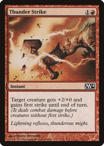 Thunder Strike M14-159 Magic 2014 Magic card