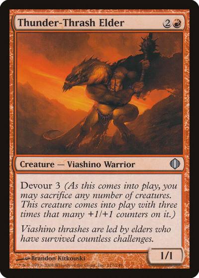 Thunder-Thrash Elder ALA-117 Shards of Alara Magic card