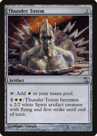 Thunder Totem TSP-265 Time Spiral Magic card