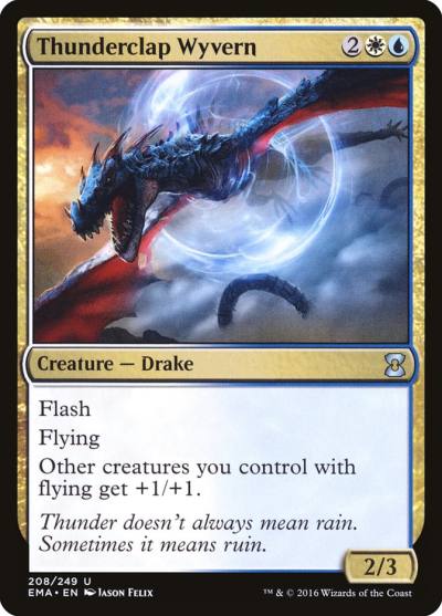 Thunderclap Wyvern EMA-208 Eternal Masters Magic card