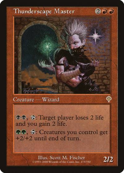 Thunderscape Master 175 Invasion Magic card
