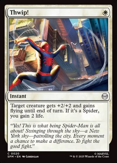 Thwip! SPM-20 Marvel's Spider-Man Magic card