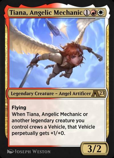Tiana, Angelic Mechanic 28 Alchemy: Dominaria Magic card