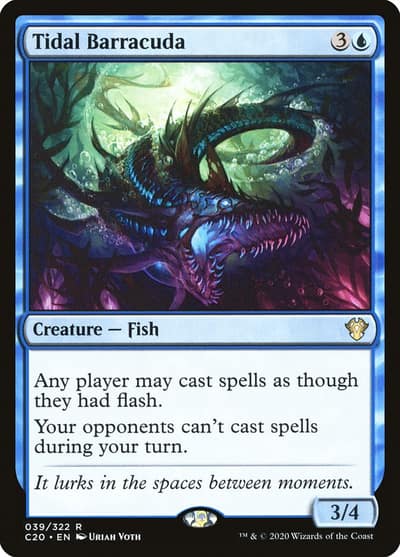 Tidal Barracuda 39 Commander 2020 Magic card
