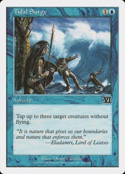 Tidal Surge 6ED-102 Classic Sixth Edition Magic card