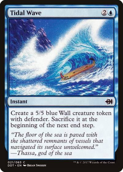 Tidal Wave DDT-21 Duel Decks: Merfolk vs. Goblins Magic card
