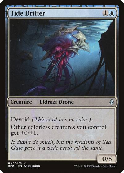 Tide Drifter 67 Battle for Zendikar Magic card