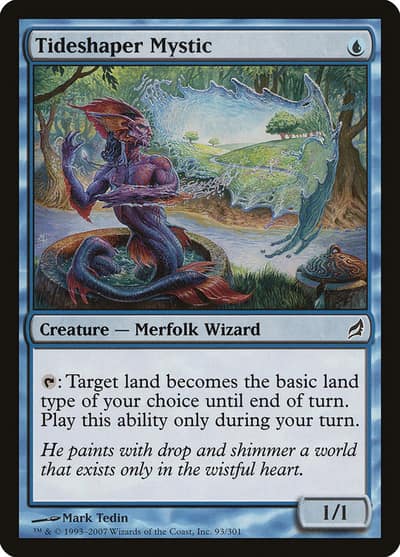 Tideshaper Mystic 93 Lorwyn Magic card