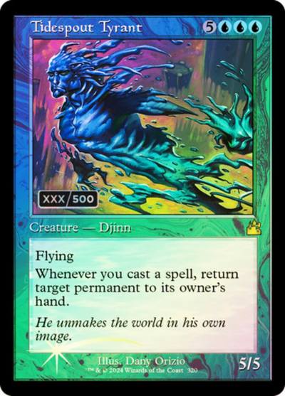 Tidespout Tyrant RVR-320Z Ravnica Remastered Magic card