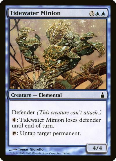 Tidewater Minion RAV-71 Ravnica: City of Guilds Magic card