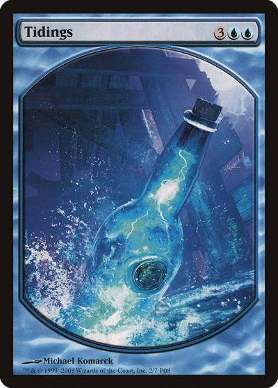 Tidings P08-2 Magic Player Rewards 2008 Magic card