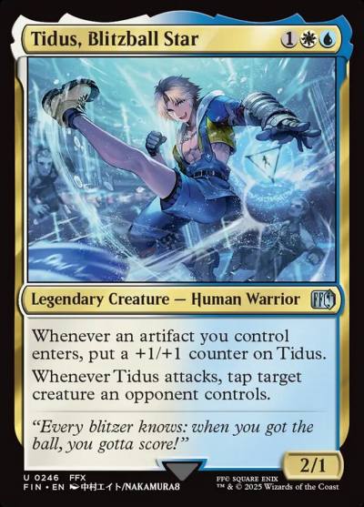 Tidus, Blitzball Star FIN-246 Final Fantasy Magic card