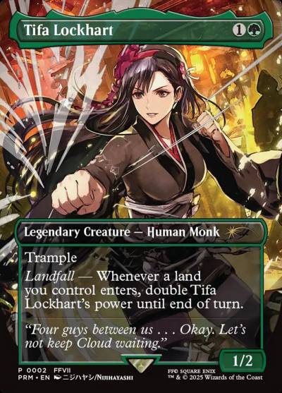 Tifa Lockhart PF25-9 MagicFest 2025 Magic card