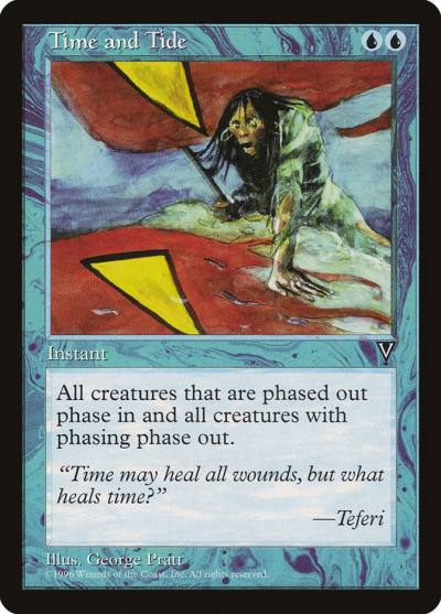 Time and Tide VIS-46 Visions Magic card