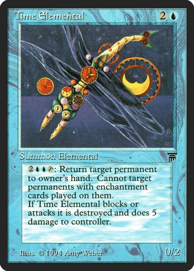 Time Elemental LEG-81 Legends Magic card