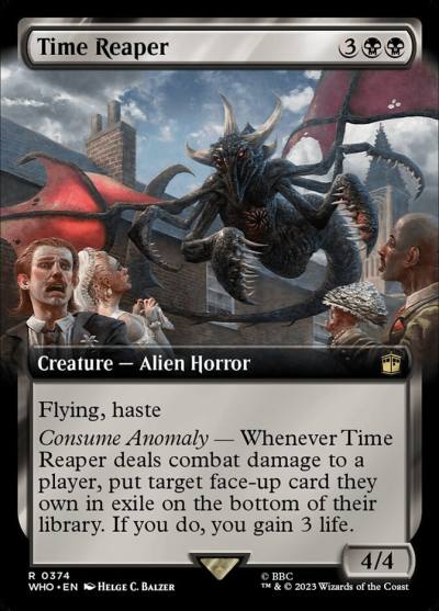 Time Reaper WHO-374 Doctor Who Magic card