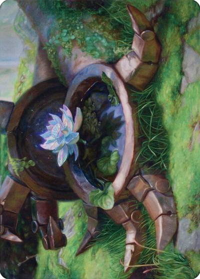 Timeless Lotus // Timeless Lotus ADMU-57 Dominaria United Art Series Magic card